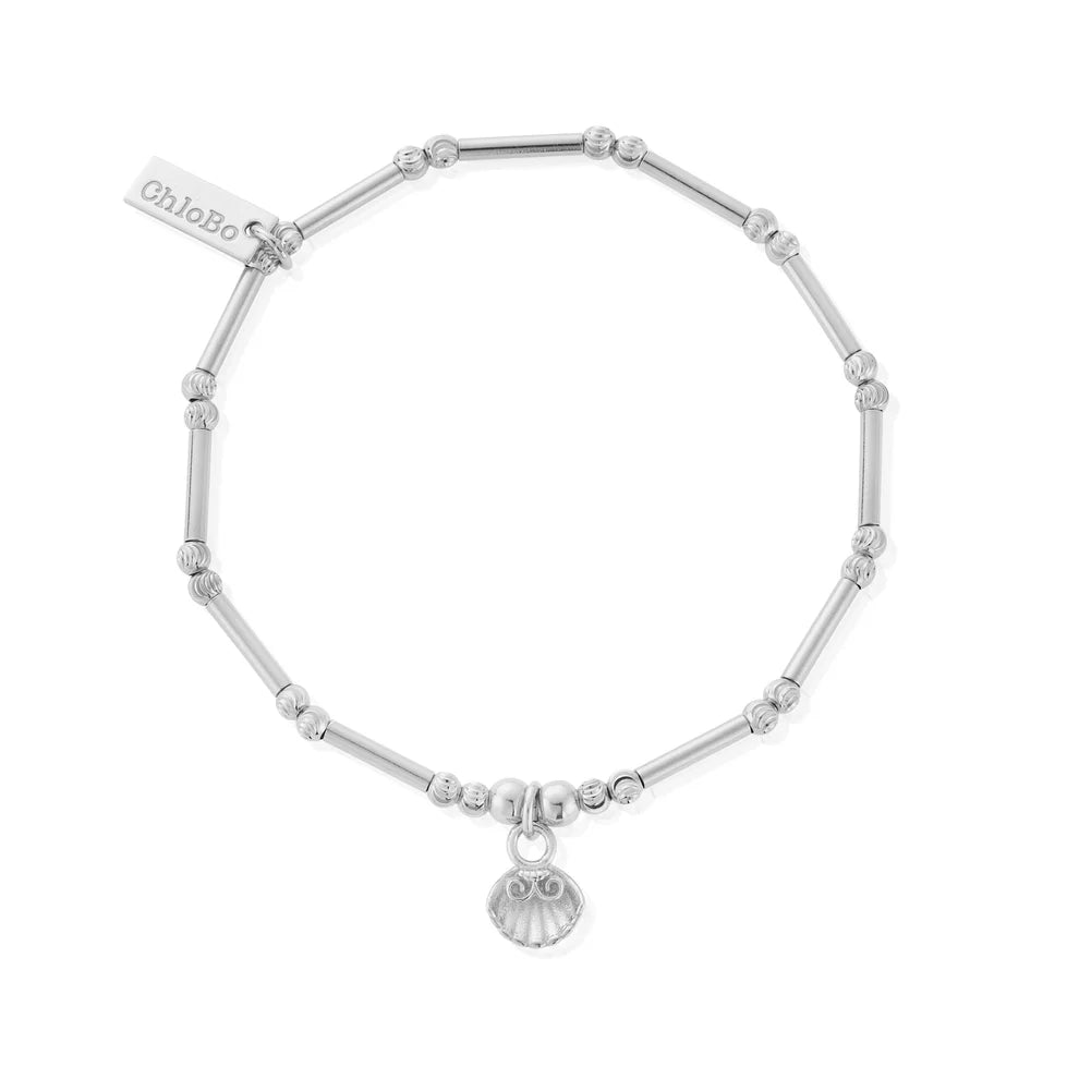 ChloBo Silver and Gold Dainty Moon Cut Travel Seeker Bracelet - MococoChloBoSBMCTN34029505795392251Bracelet