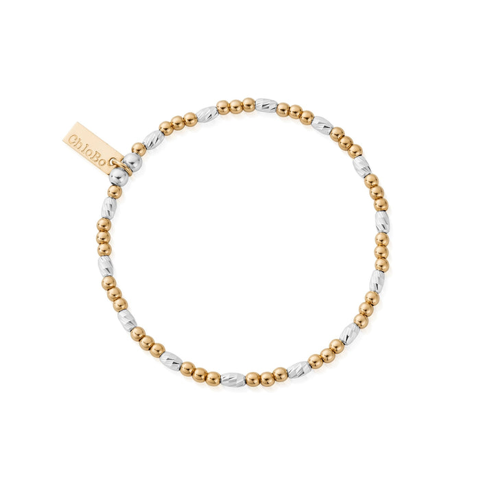 Chlobo Silver and Gold Dainty Sparkle Bracelet - MococoChloBoGMBDSP9507932921126Bracelets