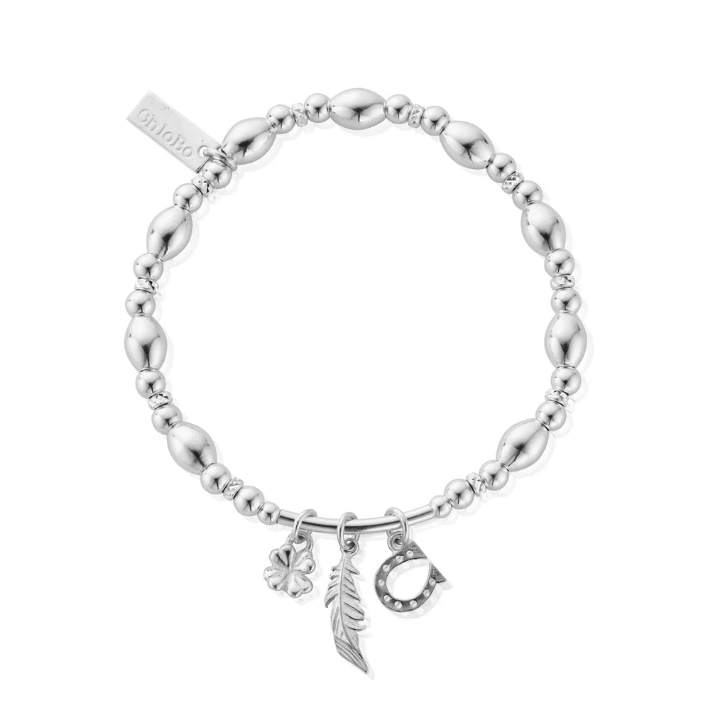 ChloBo Silver and Gold Luck and Courage Bracelet - MococoChloBoSBMULLC9504912471343Bracelet