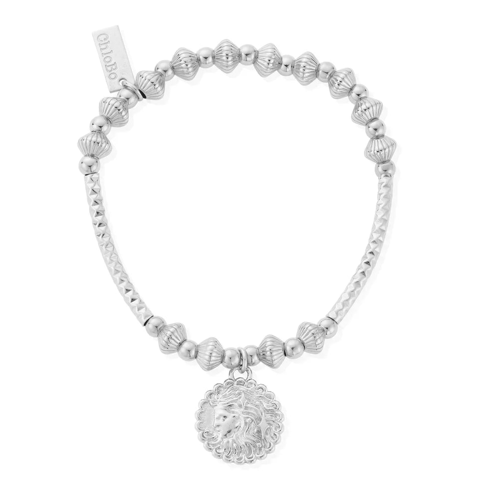 ChloBo Silver and Gold Pattern Noodle Disc Goddess Bracelet - MococoChloBoSBHNCD34529503395118844Bracelet