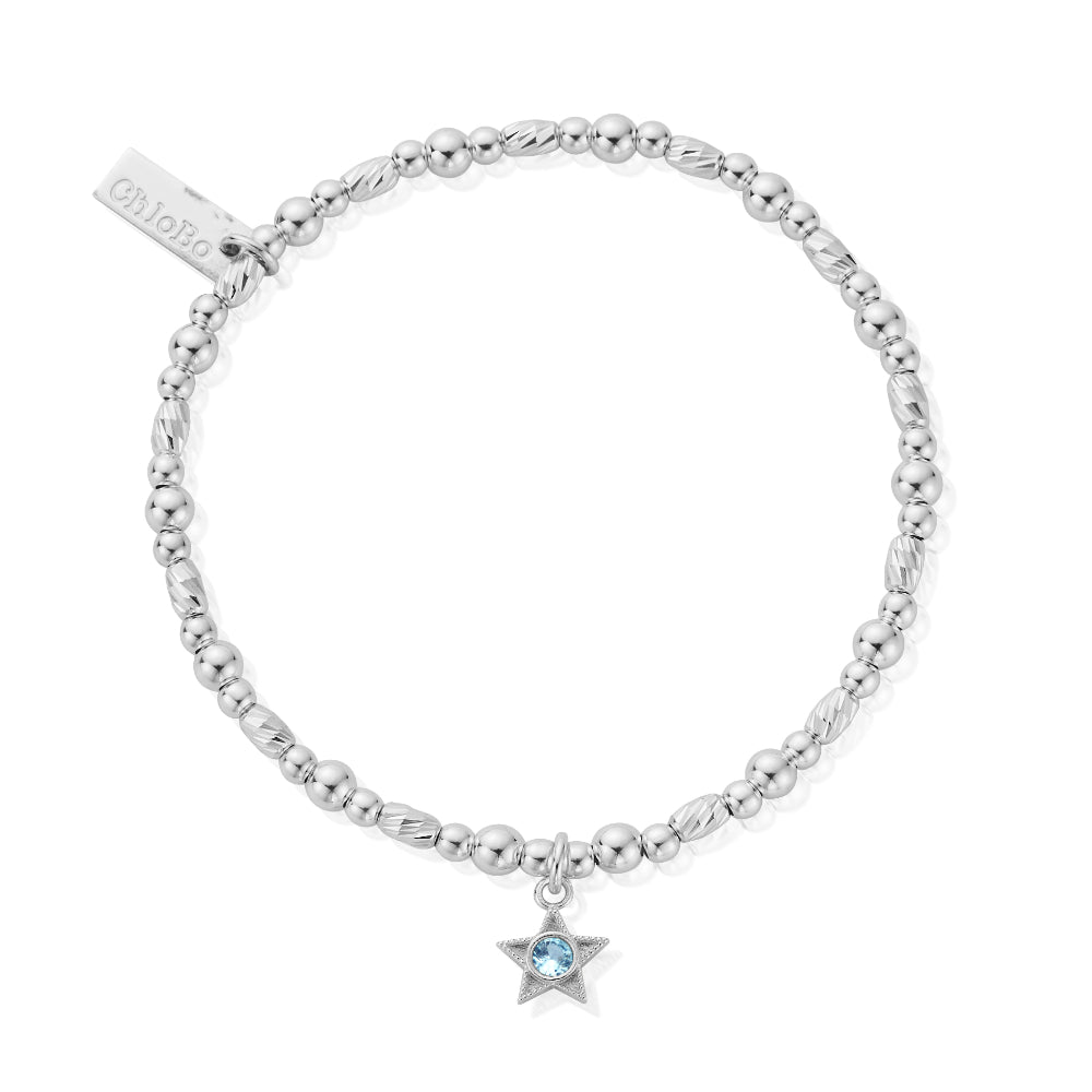 Chlobo Silver Birthstone Bracelet - MococoChloBoSBBCB34849505564343538Bracelets