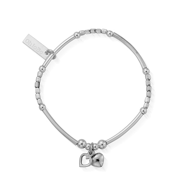 ChloBo Silver Children's Mini Noodle Heart Bracelet - MococoChloBoCSBMNC0400784862042636Bracelets