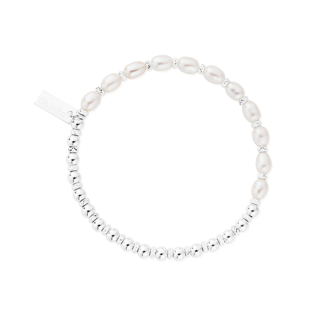 ChloBo Silver Children's Story Of Love Bracelet - MococoChloBoCSBSPEARL0754169354718Bracelets