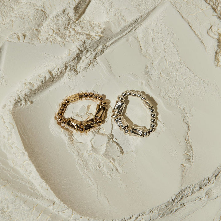 ChloBo Silver Chunky Twist Ring - MococoChloBoSR1TC9507133259684Rings