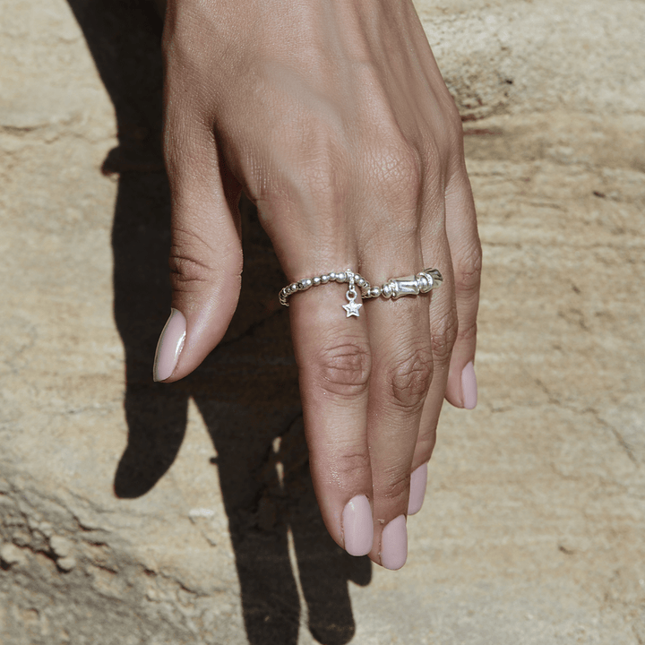 ChloBo Silver Chunky Twist Ring - MococoChloBoSR1TC9507133259684Rings