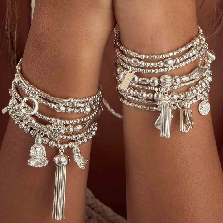 ChloBo Silver Cute Charm Hummingbird Bracelet - MococoChloBoSBCC6705060441658982Bracelets