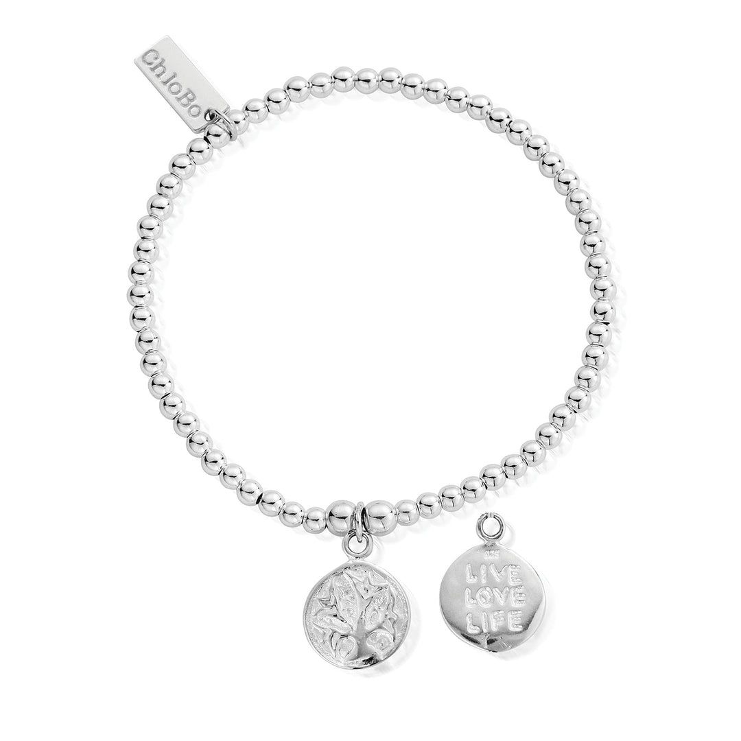 ChloBo Silver Cute Charm Live Love Life Bracelet - MococoChloBoSBCC2155060441657718Bracelets