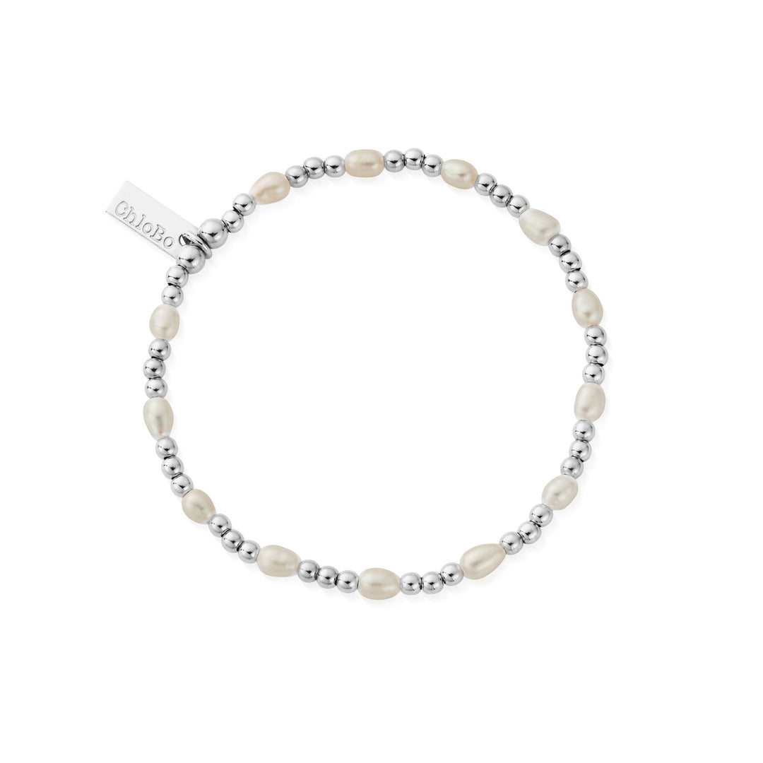 Chlobo Silver Cute Charm Pearl Bracelet - MococoChloBoSBRPCC9503566122779Bracelets