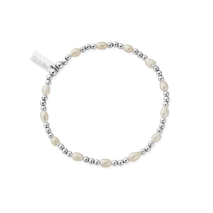 Chlobo Silver Cute Charm Pearl Bracelet - MococoChloBoSBRPCC9503566122779Bracelets