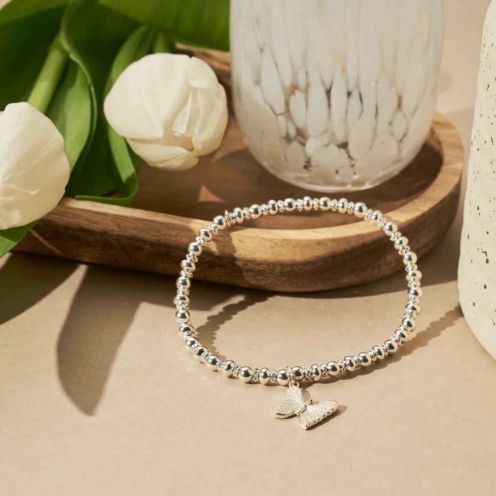 ChloBo Silver Didi Sparkle Butterfly Bracelet - MococoChloBoSBDS33189507847741567Bracelets