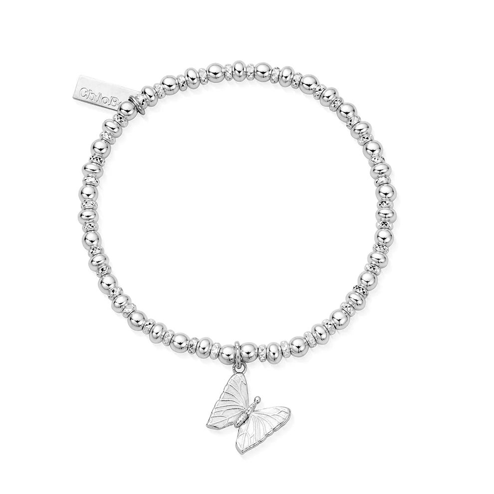 ChloBo Silver Didi Sparkle Butterfly Bracelet - MococoChloBoSBDS33189507847741567Bracelets