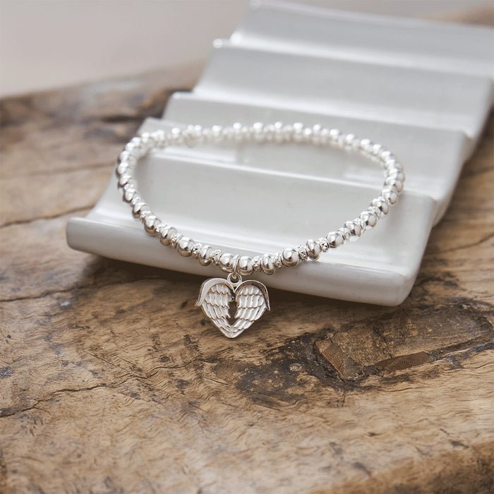ChloBo Silver Didi Sparkle Heavenly Heart Bracelet - MococoChloBoSBDS9210754169355357Bracelets