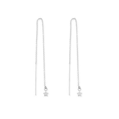 ChloBo Silver Dream Achiever Pull Through Earrings - MococoChloBoSEDR25330784862044531Earrings