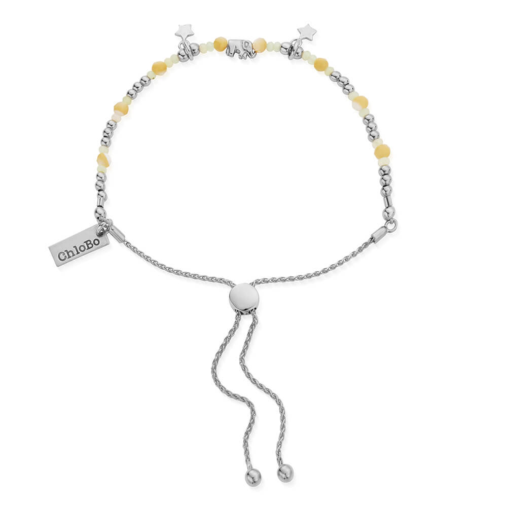 Chlobo Silver Elephant Enchantment Adjustable Bracelet - MococoChloBoSBAAP12014038/WEB9506694937475Bracelets