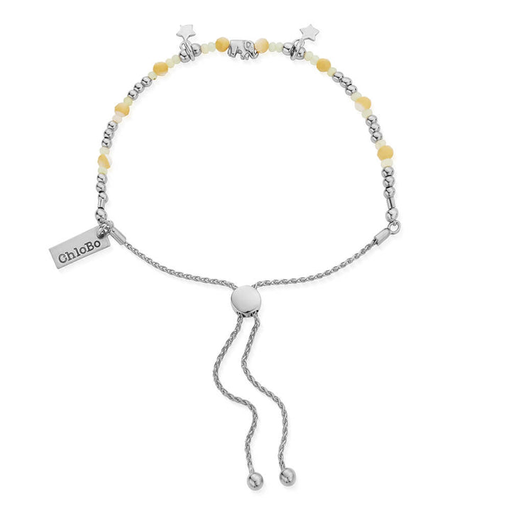 Chlobo Silver Elephant Enchantment Adjustable Bracelet - MococoChloBoSBAAP12014038/WEB9506694937475Bracelets
