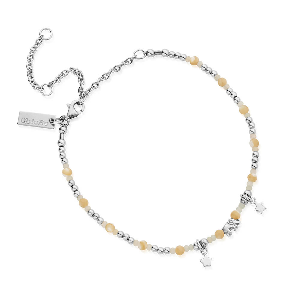 Chlobo Silver Elephant Enchantment Anklet - MococoChloBoSANAP12014038/WEB9506389482488Anklets