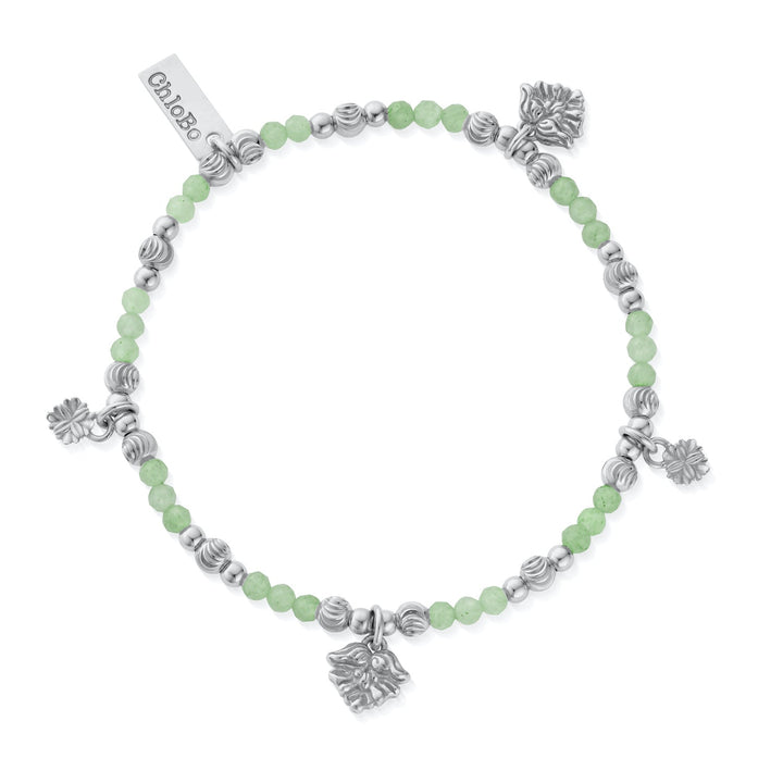 ChloBo Silver Forever Blooming Aventurine Bracelet - MococoChloBoSBAMC341634189504594675688Bracelets