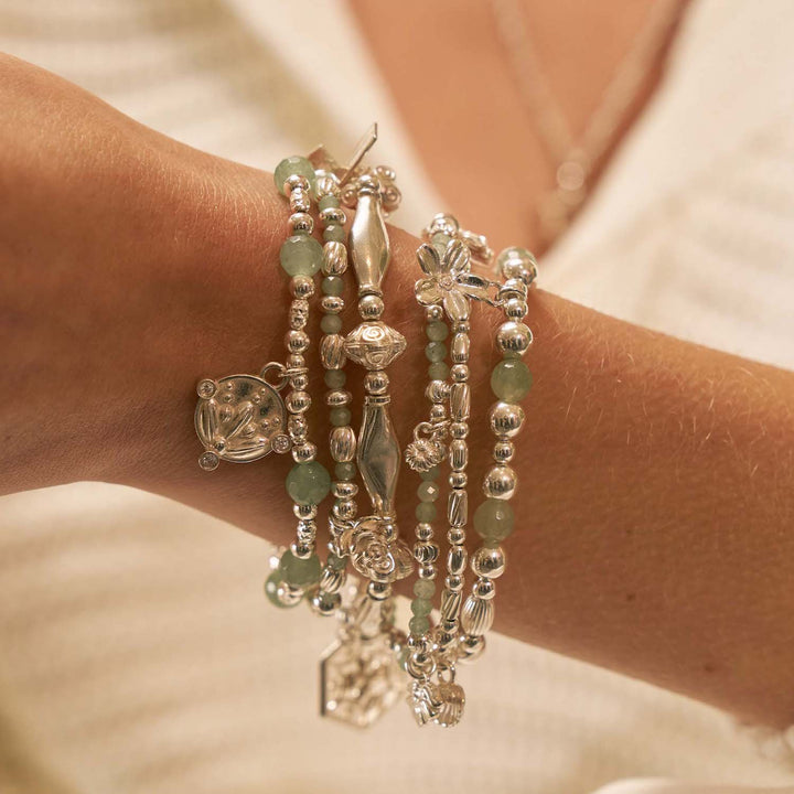 ChloBo Silver Forever Blooming Aventurine Bracelet - MococoChloBoSBAMC341634189504594675688Bracelets