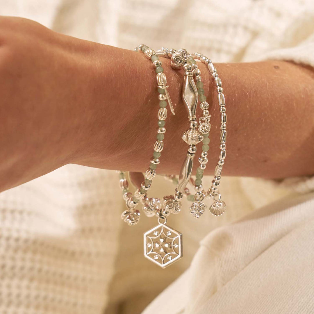 ChloBo Silver Forever Blooming Aventurine Bracelet - MococoChloBoSBAMC341634189504594675688Bracelets