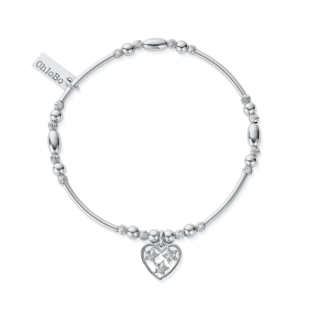 ChloBo Silver Heart Of Hope Bracelet - MococoChloBoSBMCMN34009504219393966Bracelets