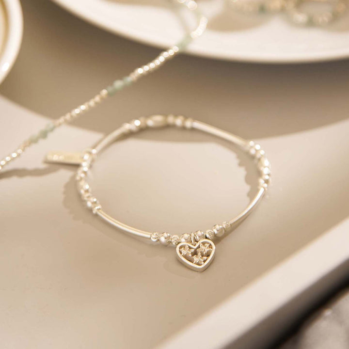 ChloBo Silver Heart Of Hope Bracelet - MococoChloBoSBMCMN34009504219393966Bracelets
