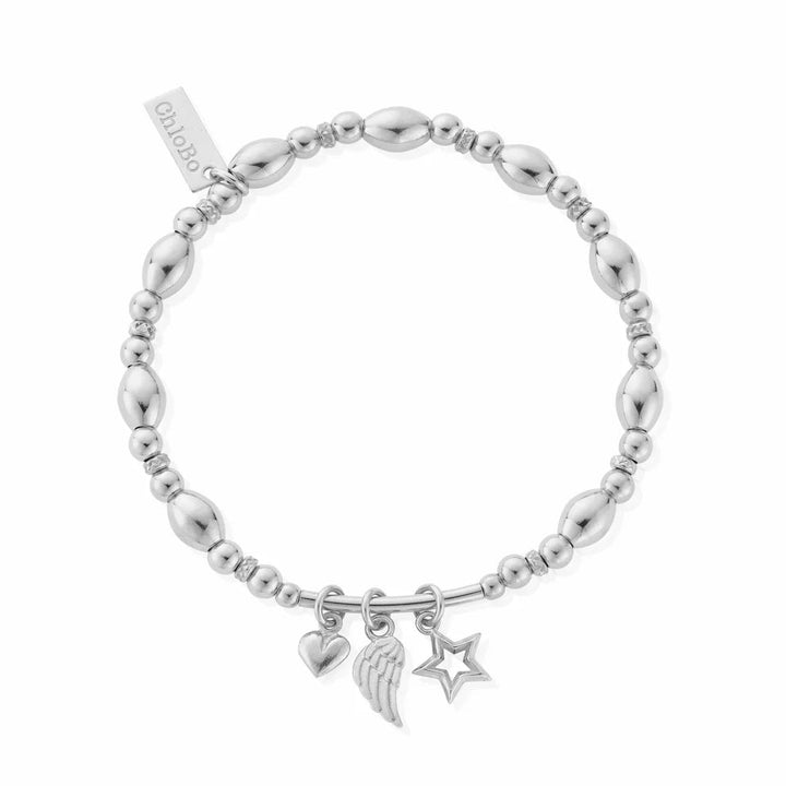 ChloBo Silver Hope and Wisdom Bracelet - MococoChloBoSBMULHW9509137282477Bracelets