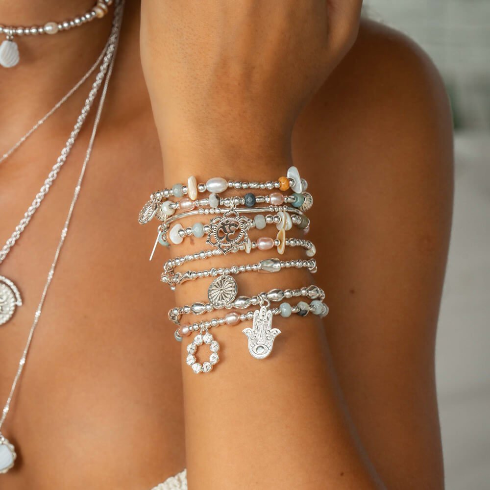 Chlobo Silver Hopeful Shores Bracelet - MococoChloBoSBAPSMULC9506384394656Bracelets