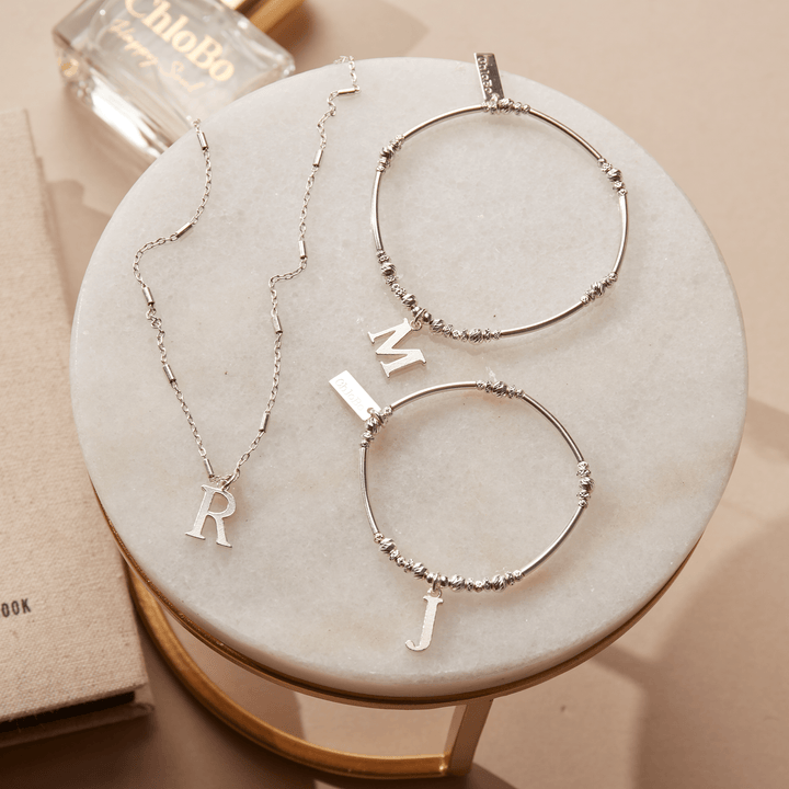 ChloBo Silver Initials A - Z Bracelet - MococoChloBoSBMNFR4042A9508474335761Bracelets