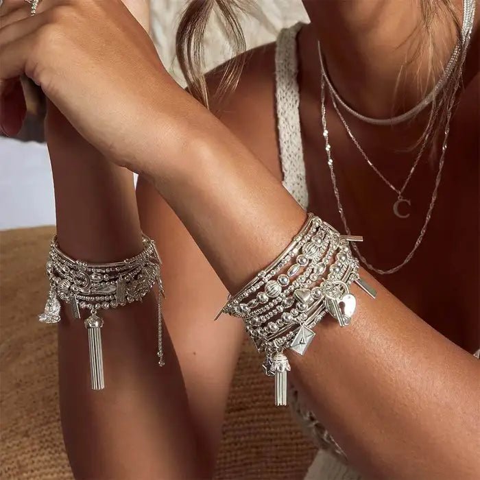 ChloBo Silver Mini Ball Lock & Key Bracelet - MococoChloBoSBMSB9235060441659996Bracelets