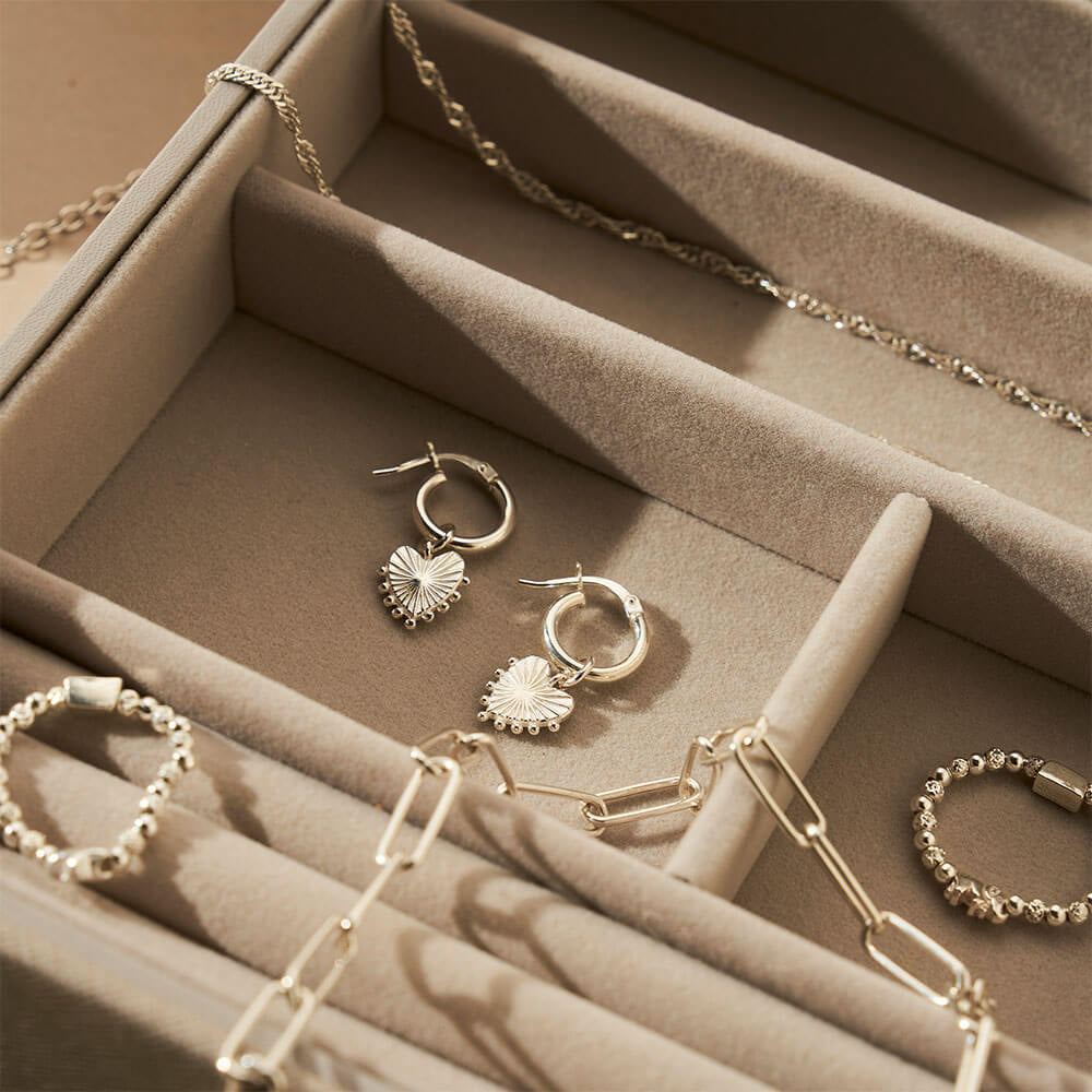 ChloBo Silver Mini Lucky Elephant Ring Image 2