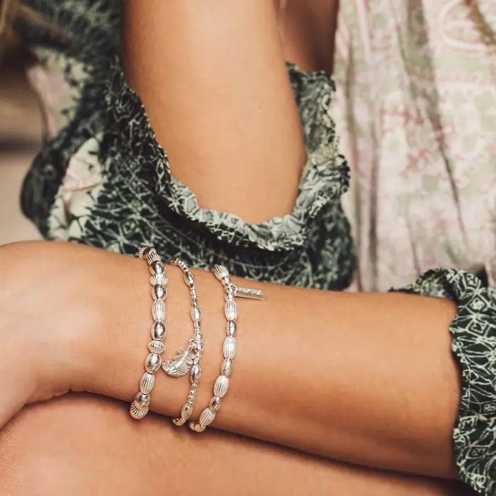 ChloBo Silver Mini Oval Disc Bracelet - MococoChloBoSBMOD0784862044364Bracelets