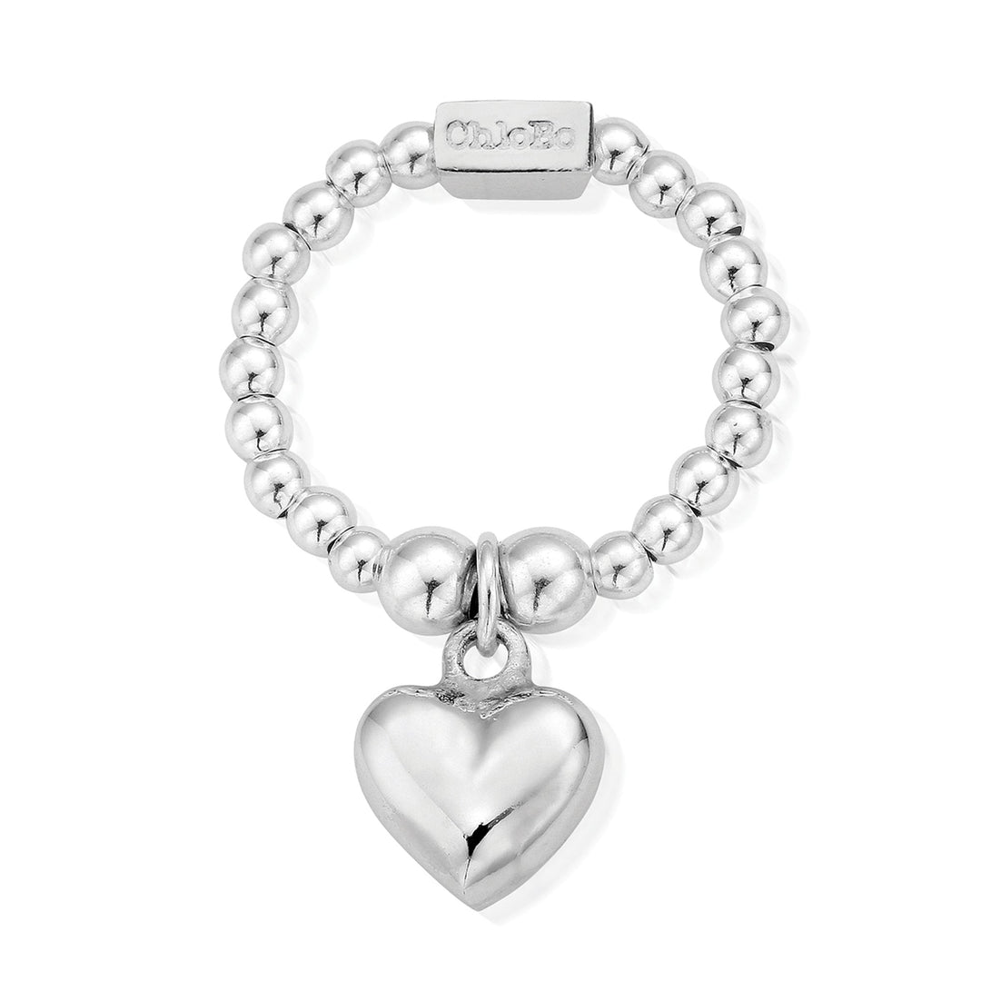 ChloBo Silver Mini Puffed Heart Ring - MococoChloBoSRM10235060436640534Rings