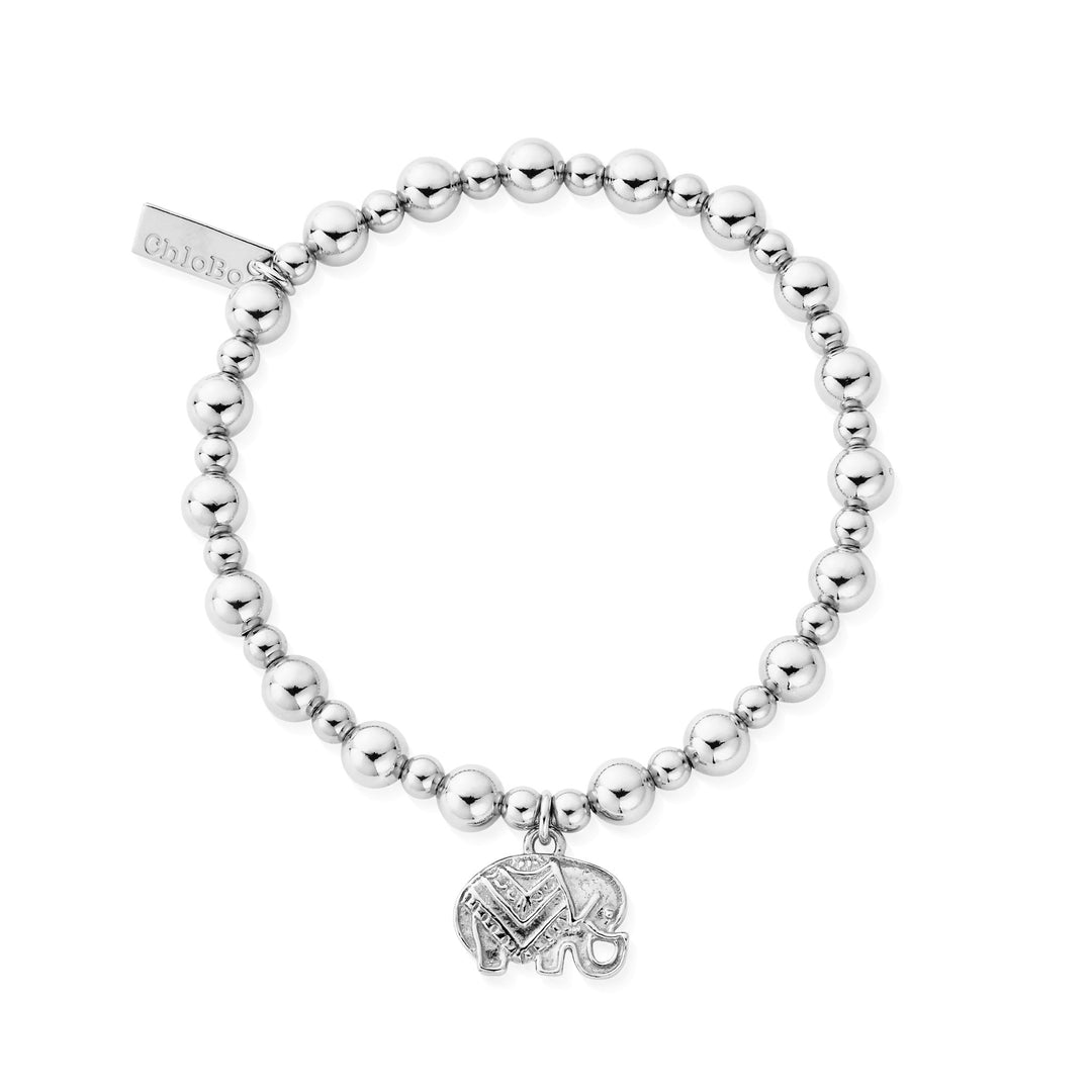 Chlobo Silver Mini Small Ball Elephant Bracelet - MococoChloBoSBMSB5349504619848899Bracelets