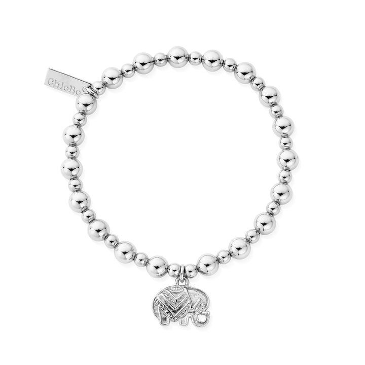 Chlobo Silver Mini Small Ball Elephant Bracelet - MococoChloBoSBMSB5349504619848899Bracelets
