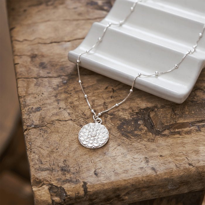ChloBo Silver Moon Flower Necklace - MococoChloBoSNBB7215060441655158Necklaces