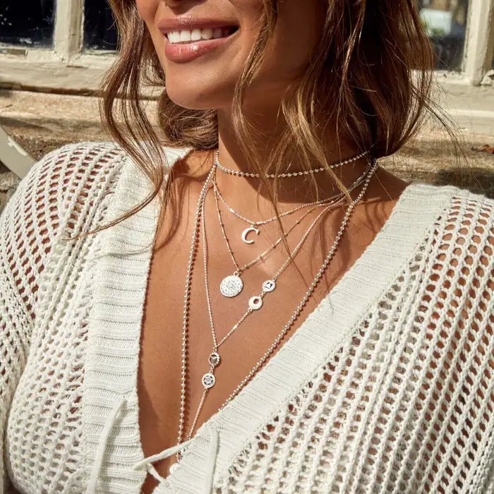 ChloBo Silver Moon Flower Necklace - MococoChloBoSNBB7215060441655158Necklaces