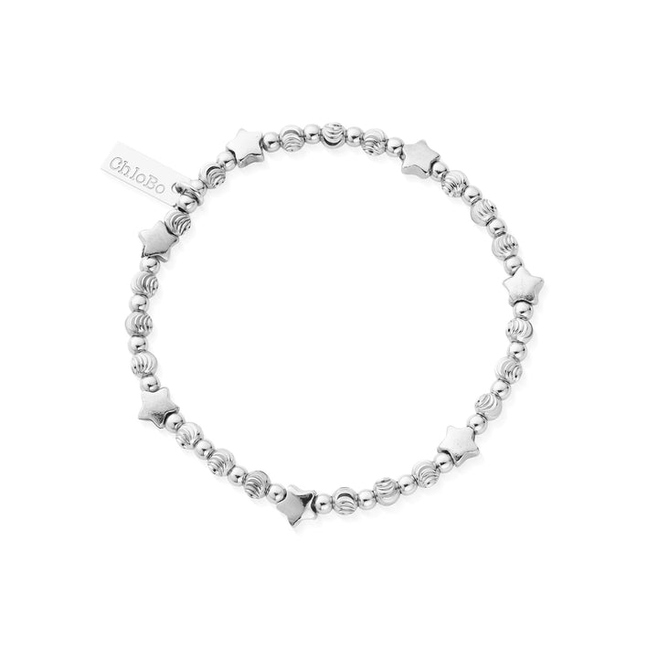 Chlobo Silver Multi Inset Star Bracelet - MococoChloBoSBMSTAR9504848453345Bracelets