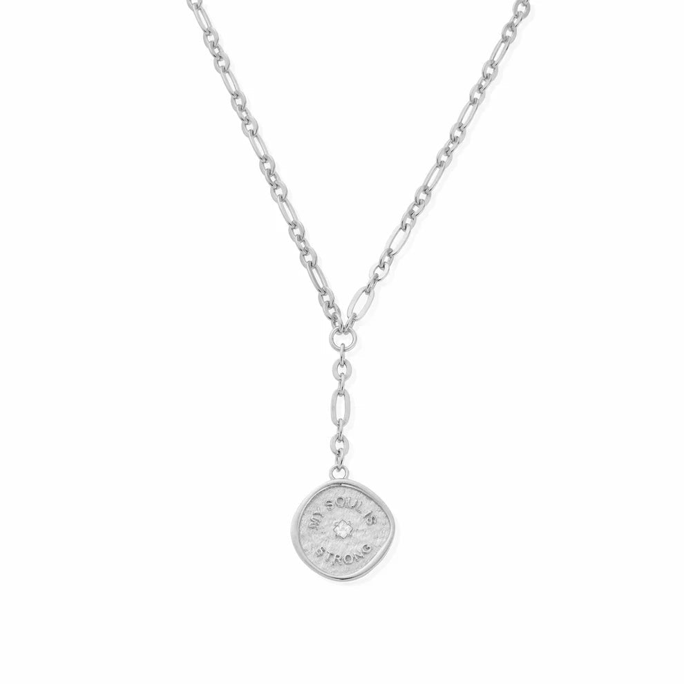 ChloBo Silver My Soul Is Strong Necklace - MococoChloBoSN34729508162592957Necklaces