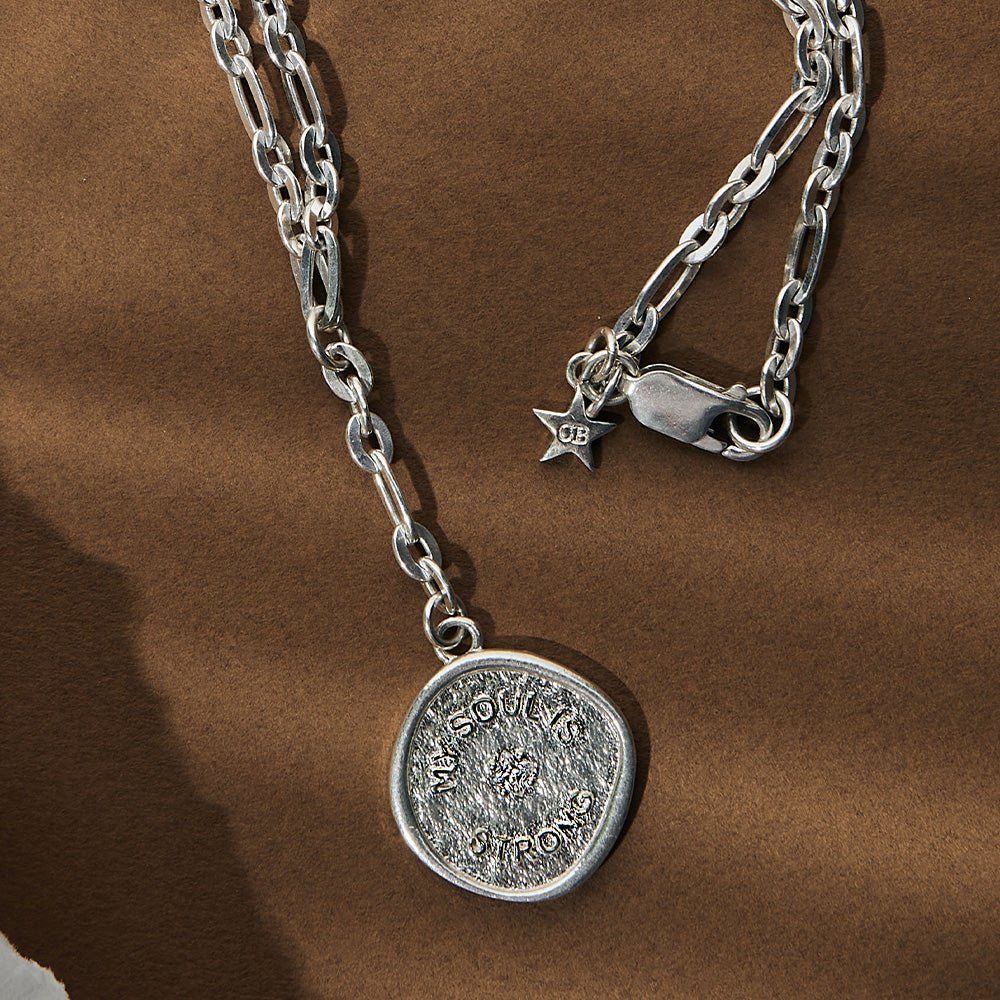 ChloBo Silver My Soul Is Strong Necklace - MococoChloBoSN34729508162592957Necklace