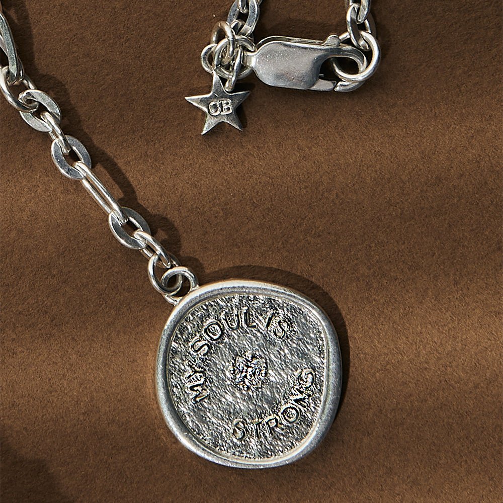 ChloBo Silver My Soul Is Strong Necklace - MococoChloBoSN34729508162592957Necklace