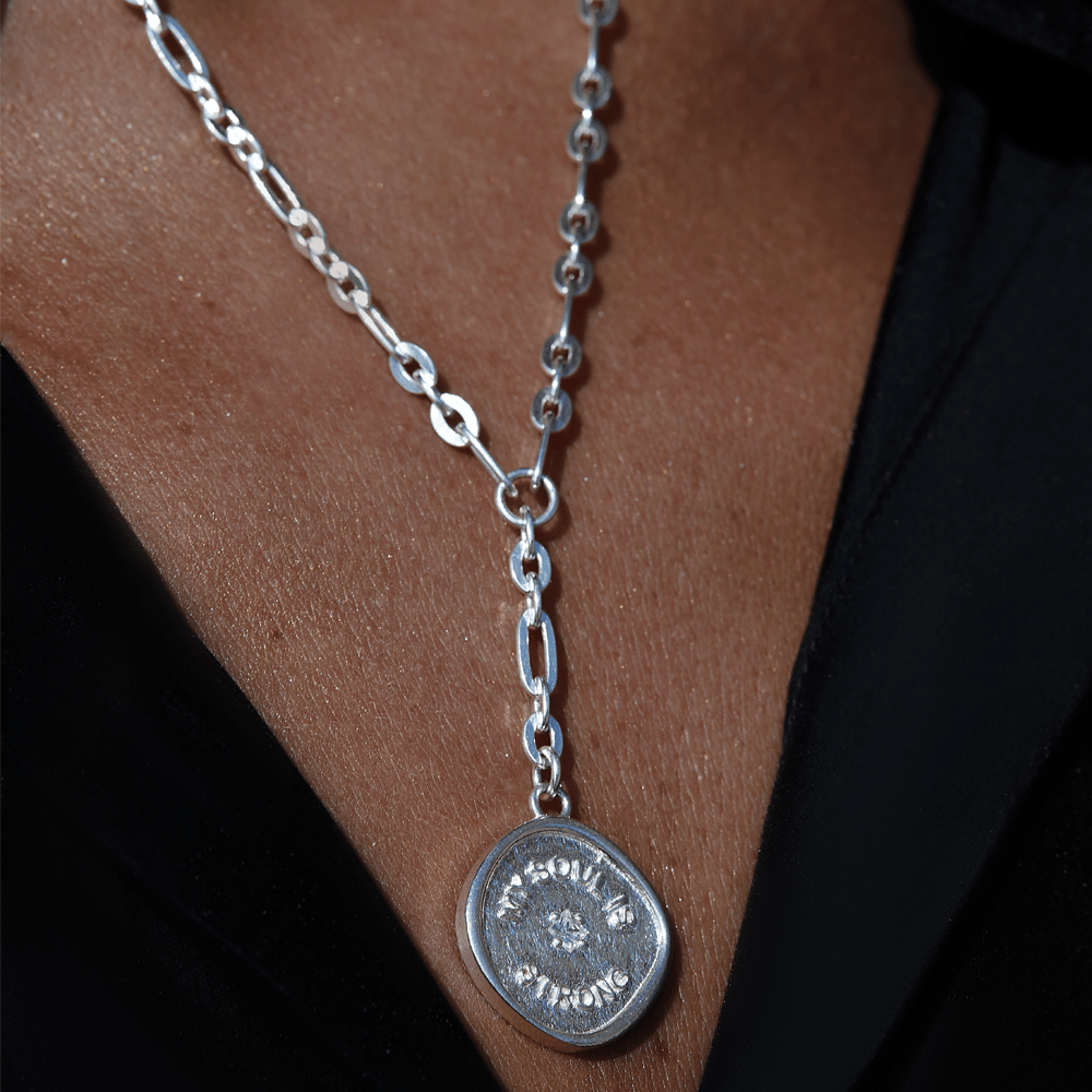 ChloBo Silver My Soul Is Strong Necklace - MococoChloBoSN34729508162592957Necklace