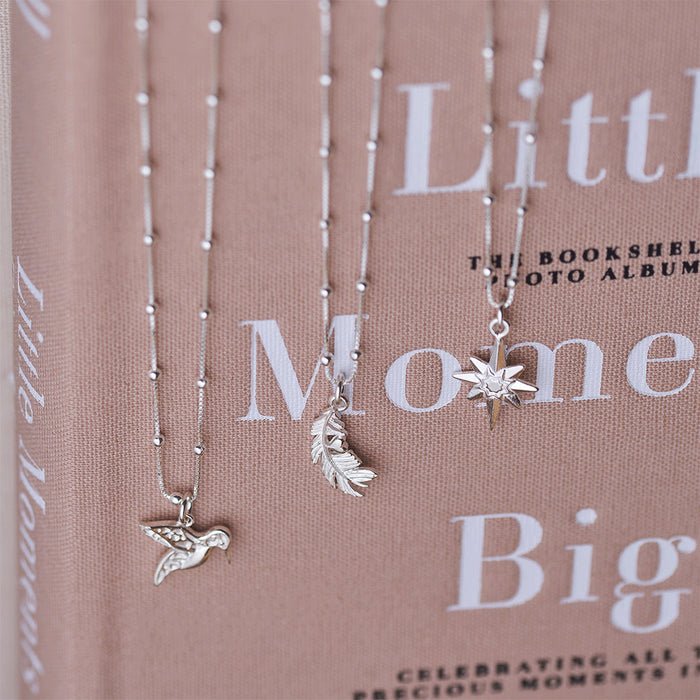 ChloBo Silver Newbie Humming Bird Necklace - MococoChloBoSNBB6705060441658883Necklaces