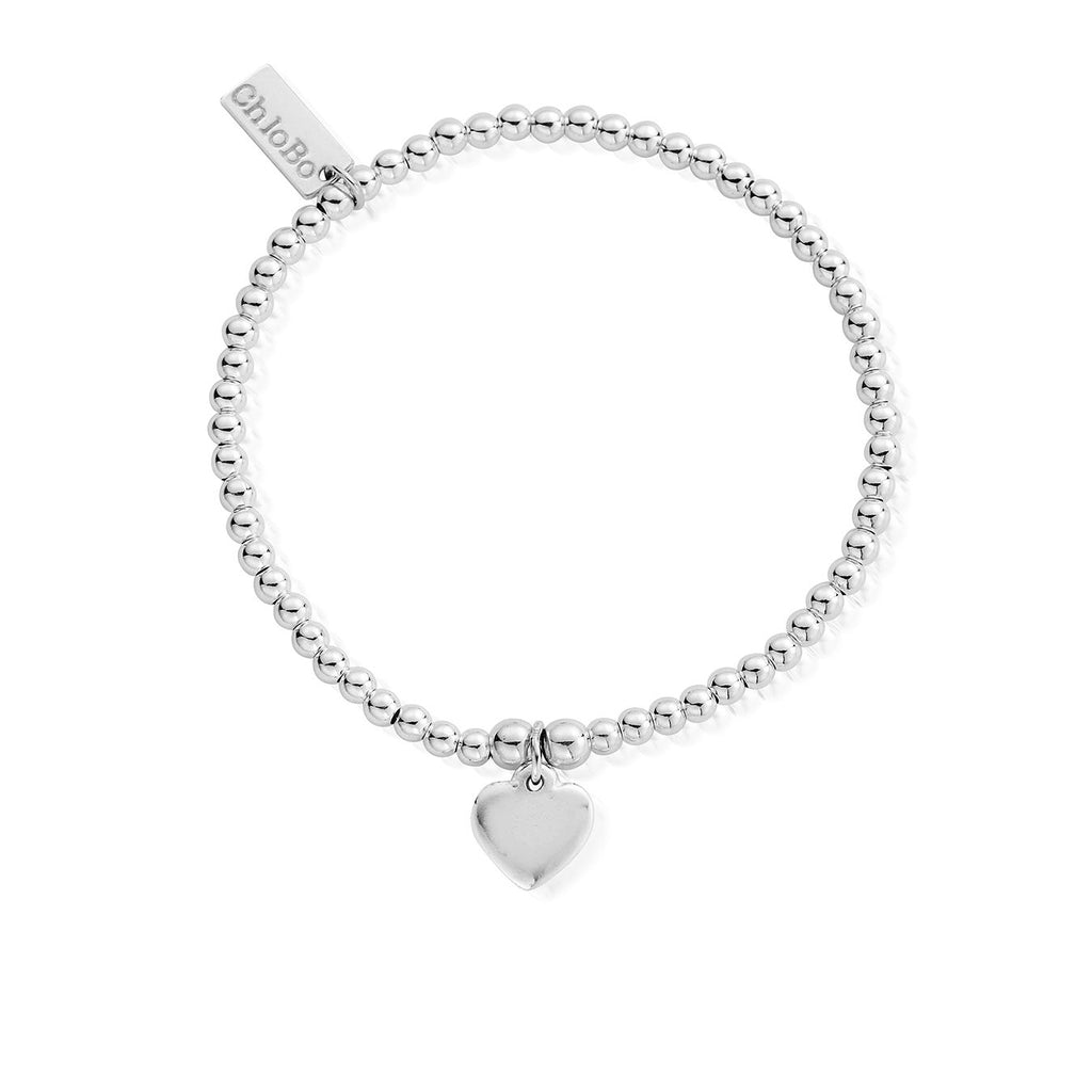 Personalised Cute Clip On Charm Heart Bracelet