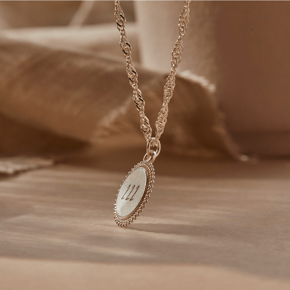ChloBo Silver Personalised Moon Coin Necklace - MococoChloBoPSNTR3260/WEB9504738162128Necklaces