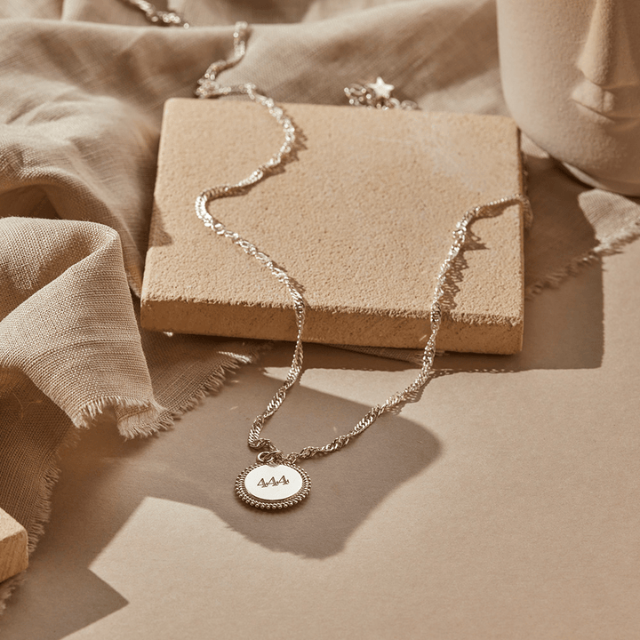 ChloBo Silver Personalised Moon Coin Necklace - MococoChloBoPSNTR3260/WEB9504738162128Necklaces