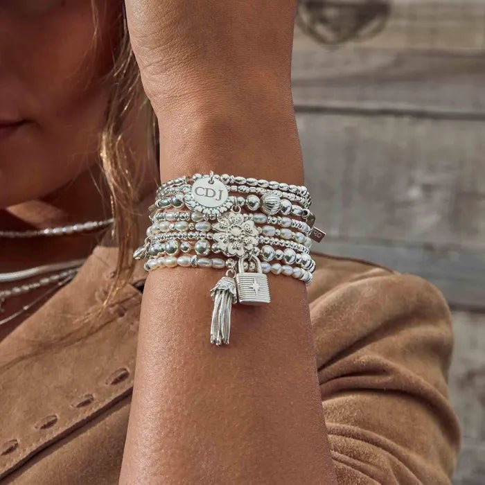 ChloBo Silver Small Padlock Ball Bracelet - MococoChloBoSBMSB30810754169355494Bracelets