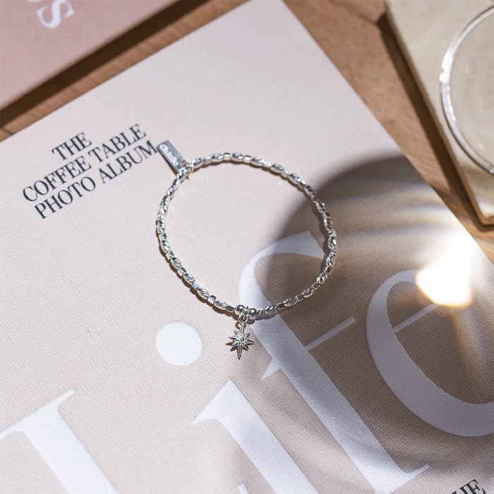 ChloBo Silver Soul Glow Lucky Star Bracelet - MococoChloBoSBCFR20160754169355234Bracelets