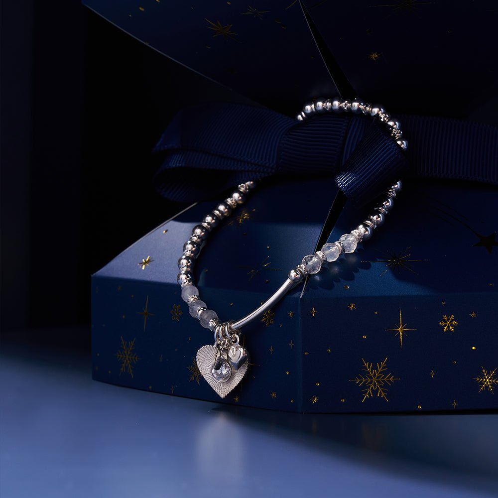 ChloBo Silver Sparkling Love Bracelet - MococoChloBoSBXMAS25Bracelets