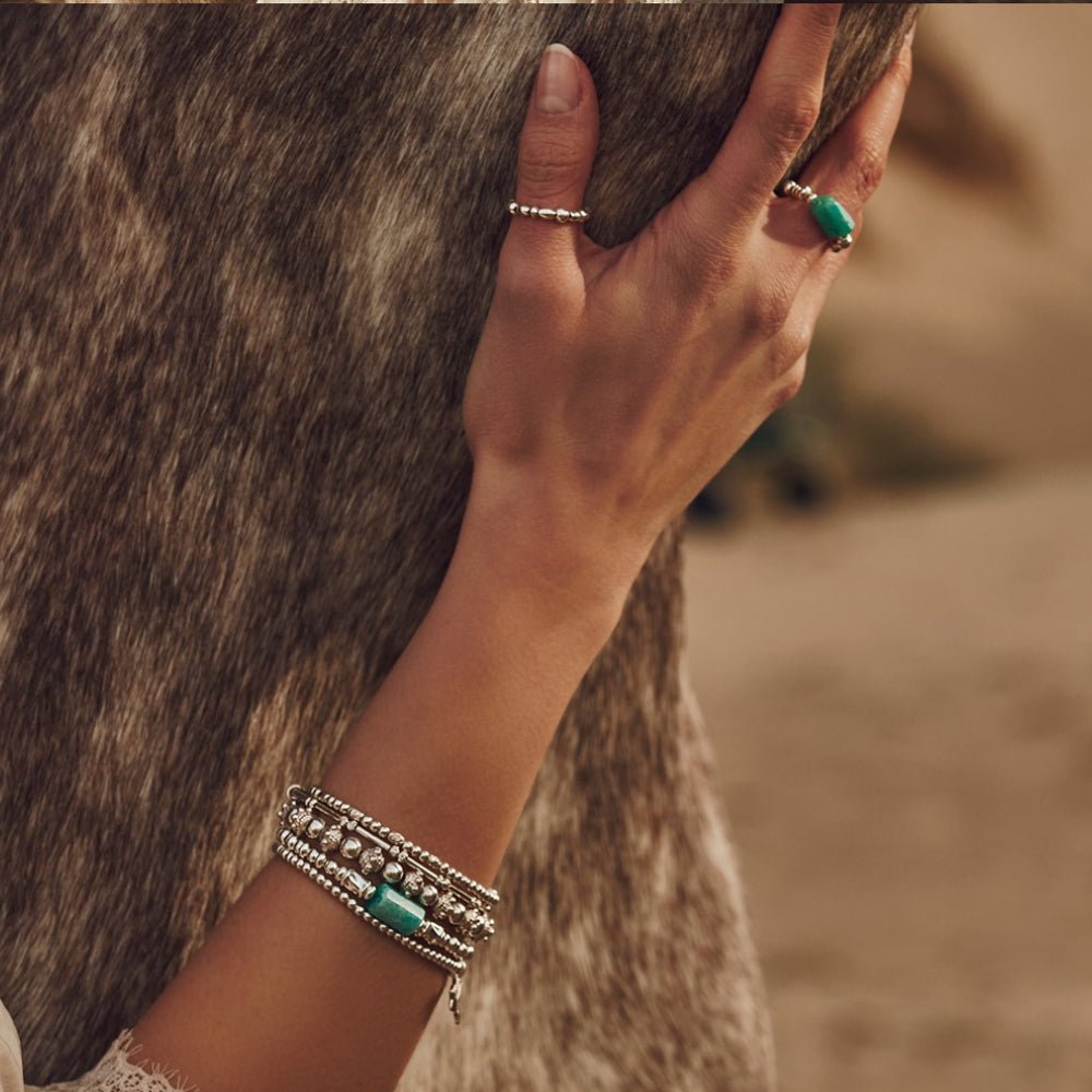 ChloBo Silver Spirit Stone Balance Bracelet - MococoChloBoSBSSAM9506939562585Bracelets