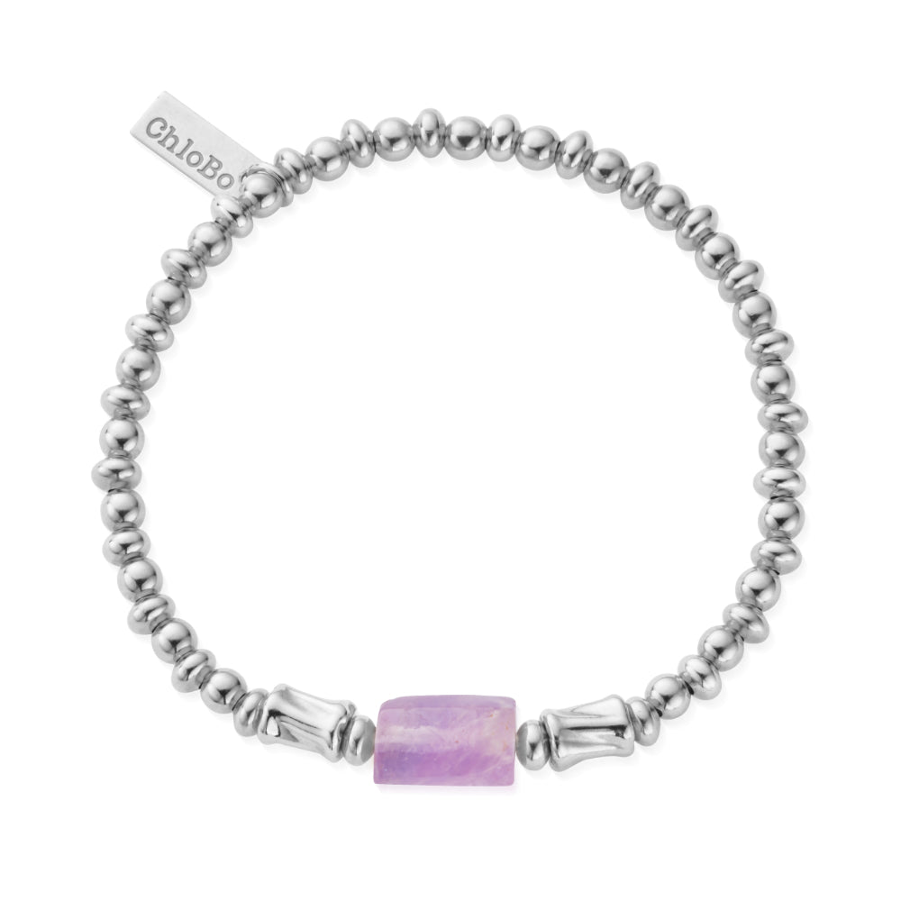Chlobo Silver Spirit Stone Calming Bracelet image